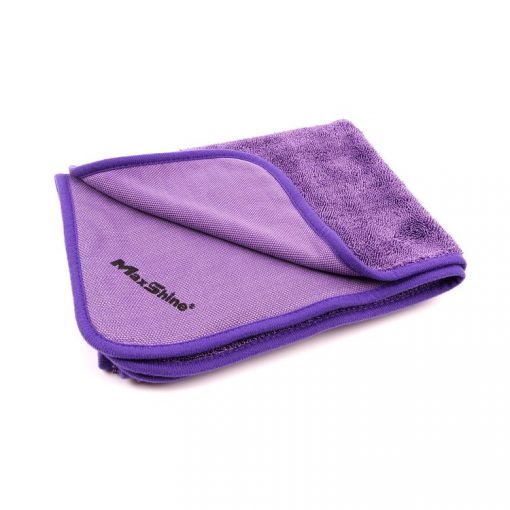 Maxshine 600GSM Purple Single Twisted Loop Drying Large Towel