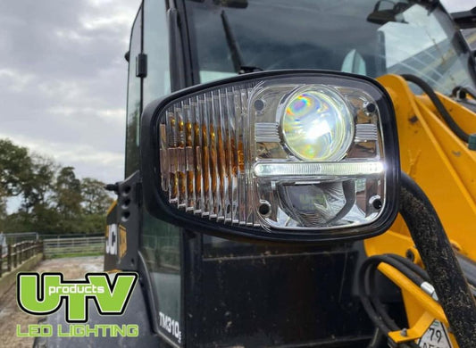 Road Legal Combination LED Headlights – Pair – Hi/Low beam & DRL