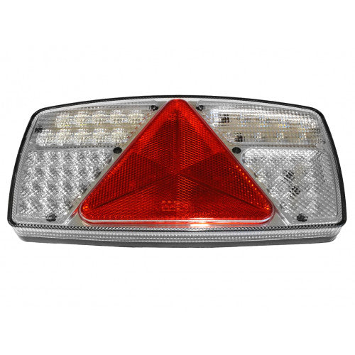 Pair of Rear LED 6 Function Combination Tail Lamp