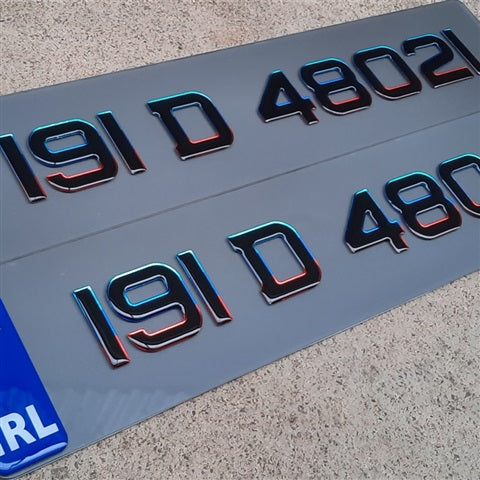 3D M Sport Tinted Gel Plates Pair